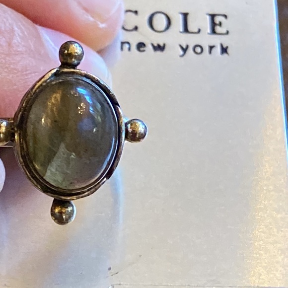 New Kenneth Cole New York semi precious sterling silver Ring Size 7 - Picture 7 of 8